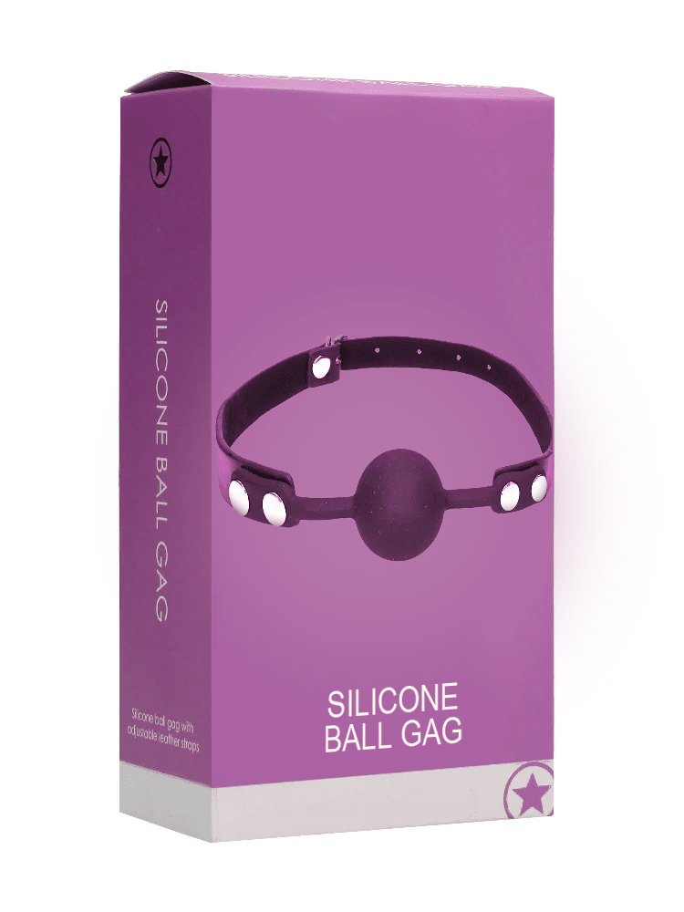 OUCH! Silicone Solid Bondage Ball Gag