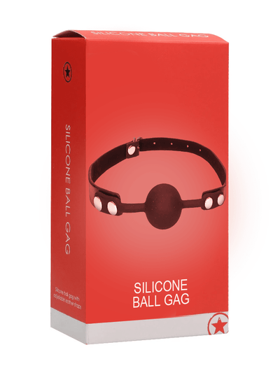 OUCH! Silicone Solid Bondage Ball Gag