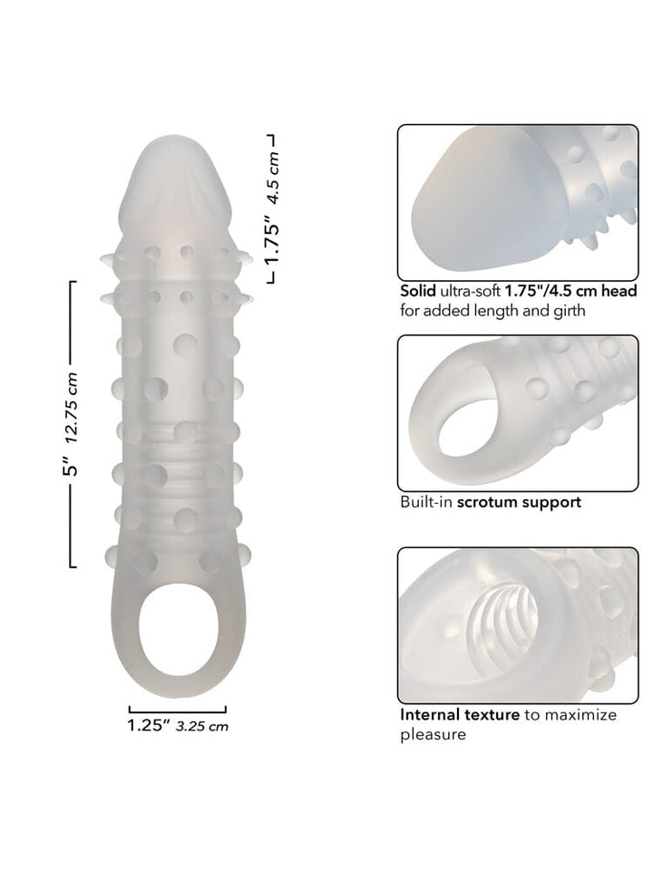 extra large sex toys Perfect Fit Fat Boy Ultra Fat 7 Inch Penis Sleeve with Ball Loop main image 0