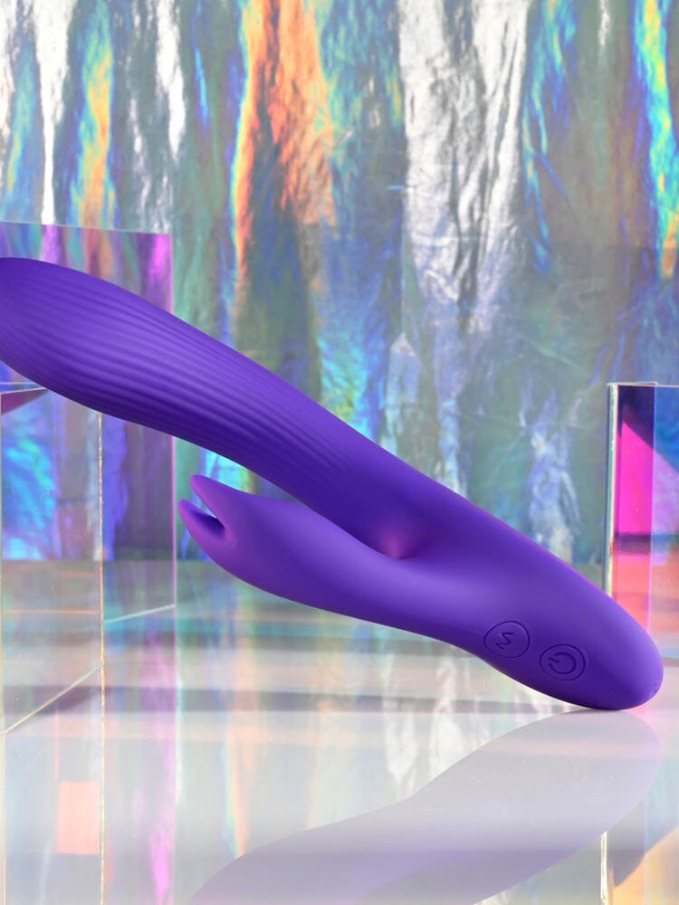 Poseable Bunny Rechargeable Silicone G-Spot Rabbit Vibrator