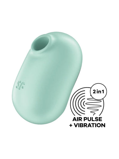 Pro To Go 2 Mint Air Pulse & Vibration Clitoral Stimulator