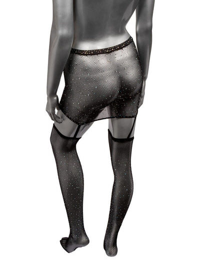 Radiance One Piece Garter Skirt With Thigh Highs