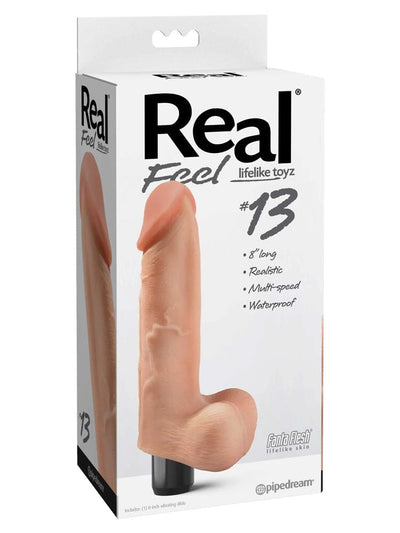 Real Feel No. 13 Vibrating Realistic Dildo