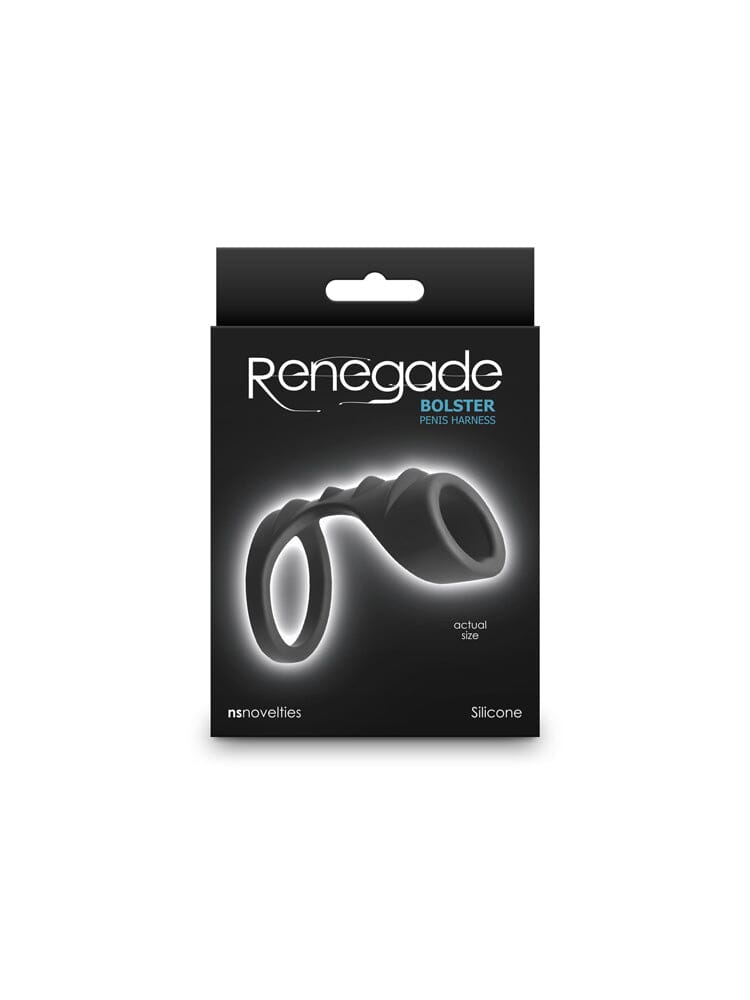 Renegade - Bolster Silicone Erection Enhancer - Black