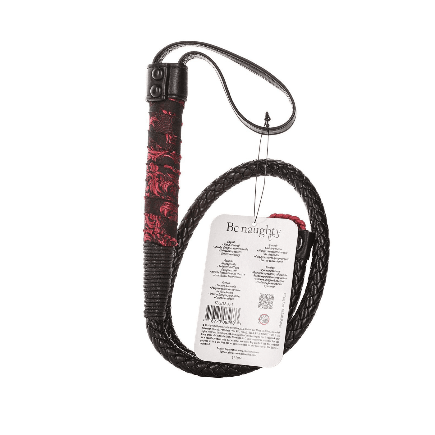 Scandal BDSM Braided Bull Whip