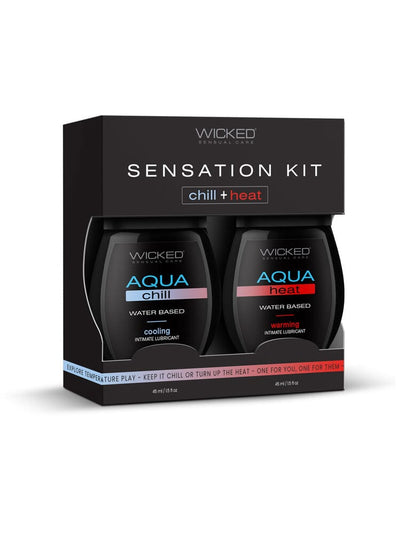 Sensation Kit Cooling and Warming Intimate Lubricant