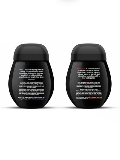 Sensation Kit Cooling and Warming Intimate Lubricant