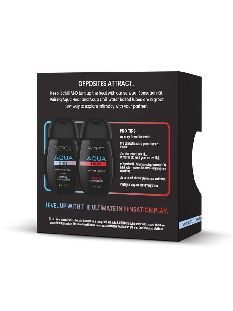 Sensation Kit Cooling and Warming Intimate Lubricant