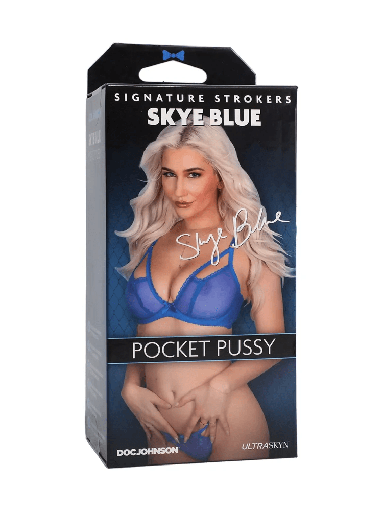 Signature Strokers Skye Blue Pocket Pussy