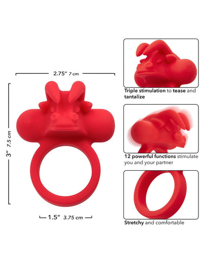 Silicone Rechargeable The Matador Red Erection Enhancer