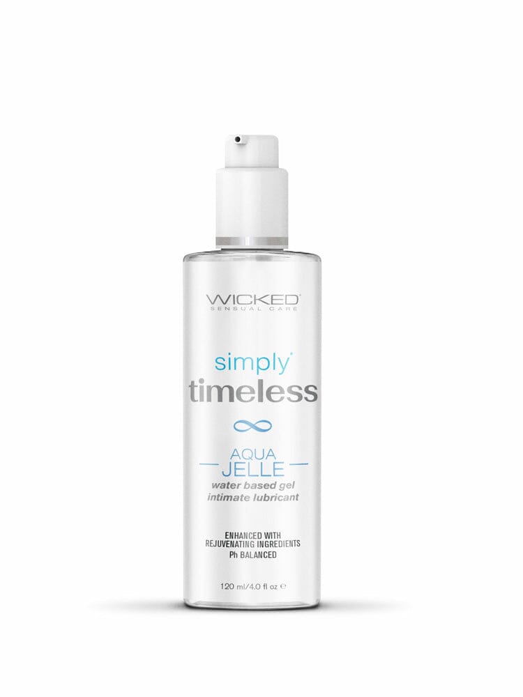 Simply Timeless 4oz Aqua Jelle Water Based Gel Lubricant