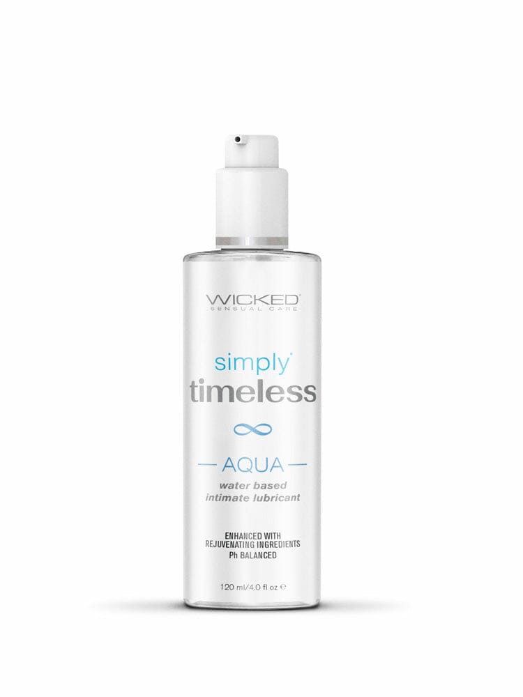 Simply Timeless 4oz Aqua Water Based Intimate Lubricant