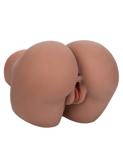 Stroke It Vibrating Twerking BBL - Brown