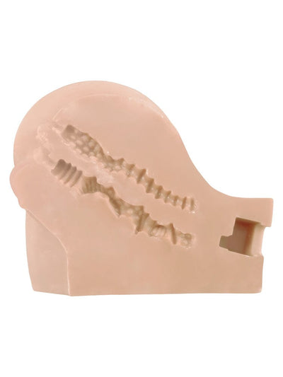 Stroke It Vibrating Twerking BBL - Ivory