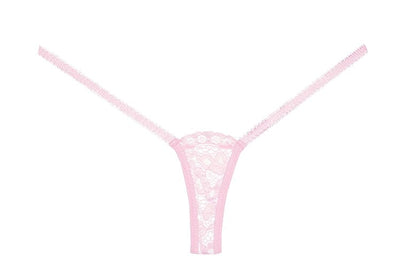 Sunset Lace Thong - Pink O/S