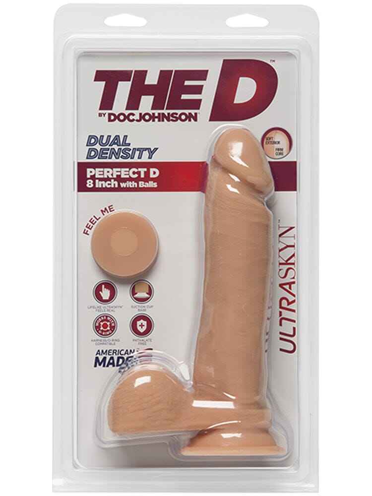 The D UltraSkyn Perfect D Realistic Dildo