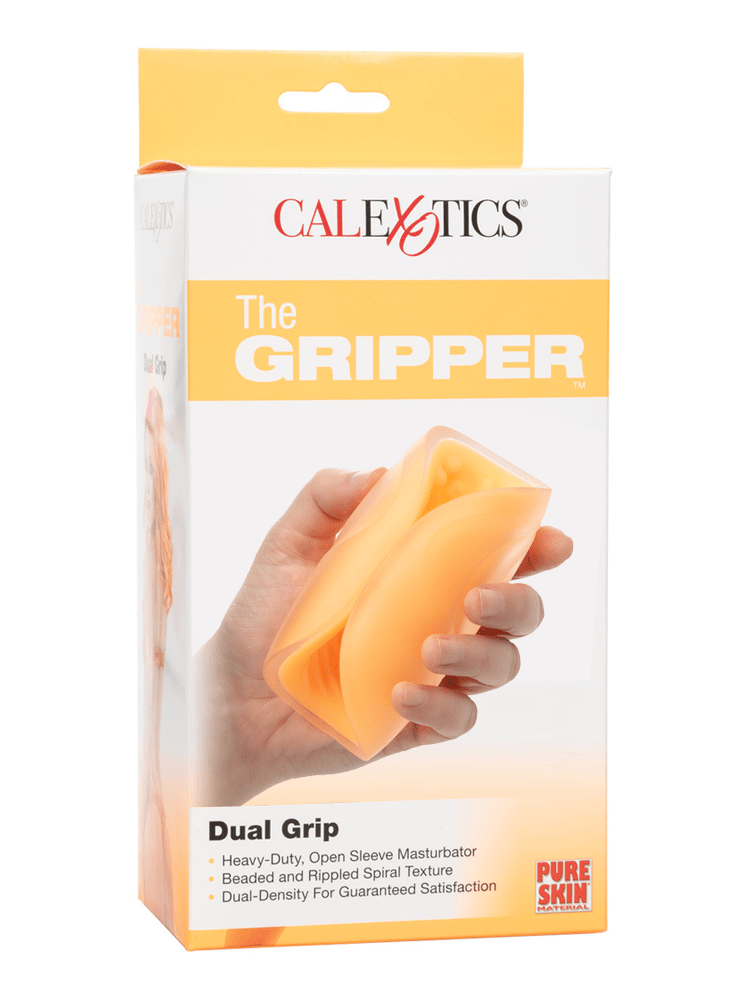 The Gripper Dual Grip Open Sleeve Stroker The Gripper Dual Grip Open Sleeve Stroker