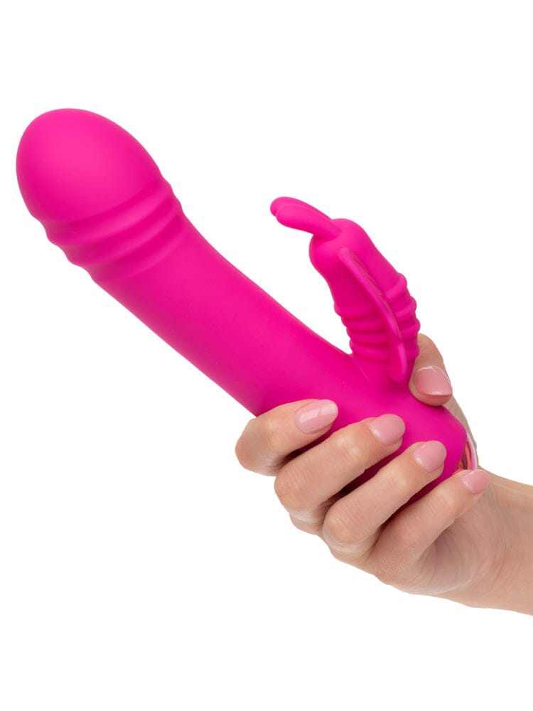 Thicc Chubby Silicone Rotating Butterfly Rabbit Vibrator