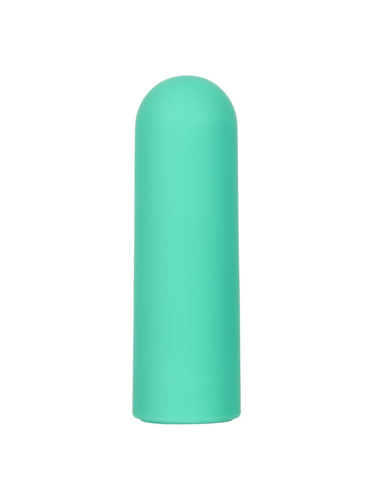 Turbo Buzz Green Rounded Mini Bullet Rechargeable Vibrator