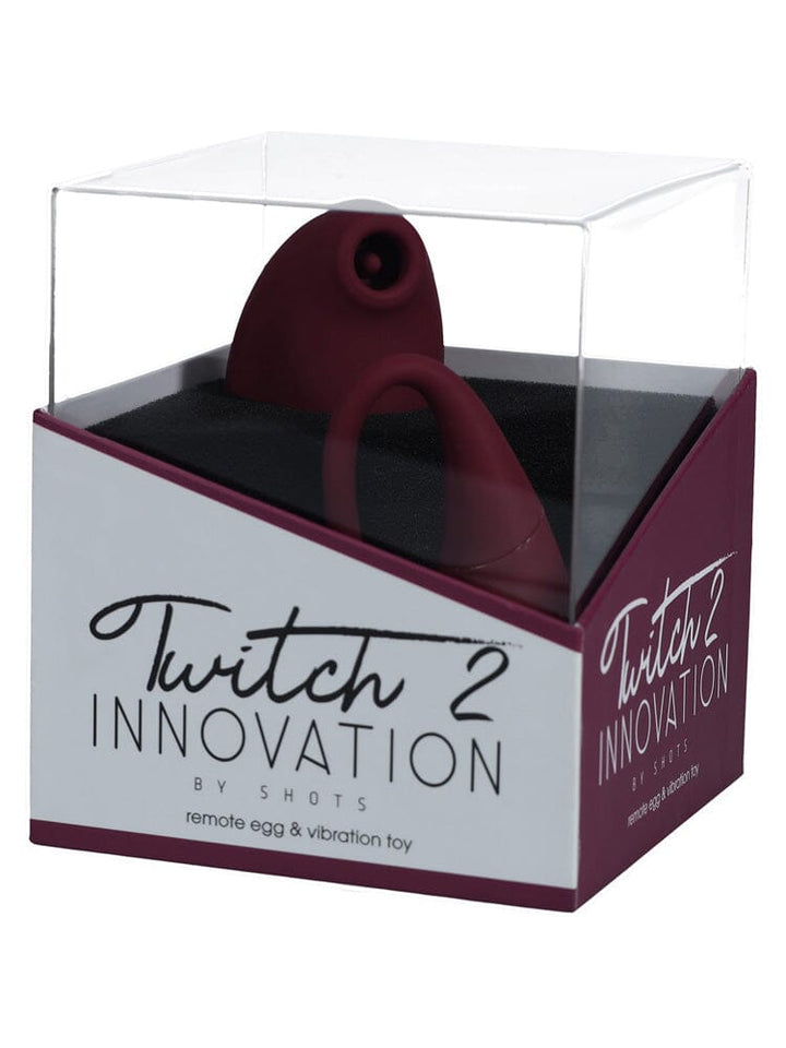 Innovation: Twitch 2 Suction Massager & Remote Vibrating Egg Innovation: Twitch 2 Suction Massager & Remote Vibrating Egg