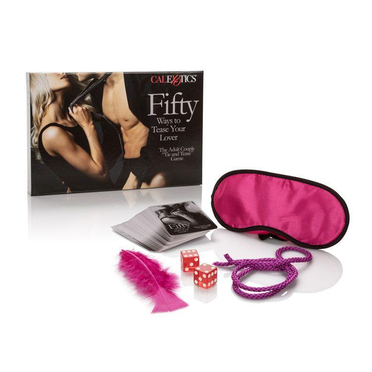 50 Ways to Tease Your Lover Adult Game Novelties and Games CalExotics 