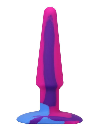 A-Play Groovy Silicone Anal Plug Anal Doc Johnson Large Berry 