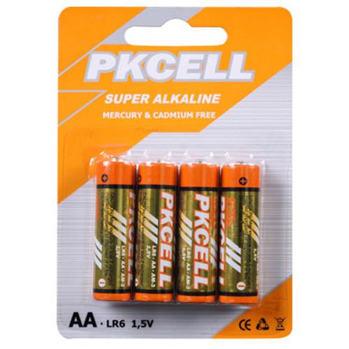 PK Cell Super Alkaline 1.5V AA Batteries More Toys PK CELL