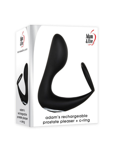 Adam’s Prostate Pleaser Vibrating C-Ring Anal Evolved Novelties 