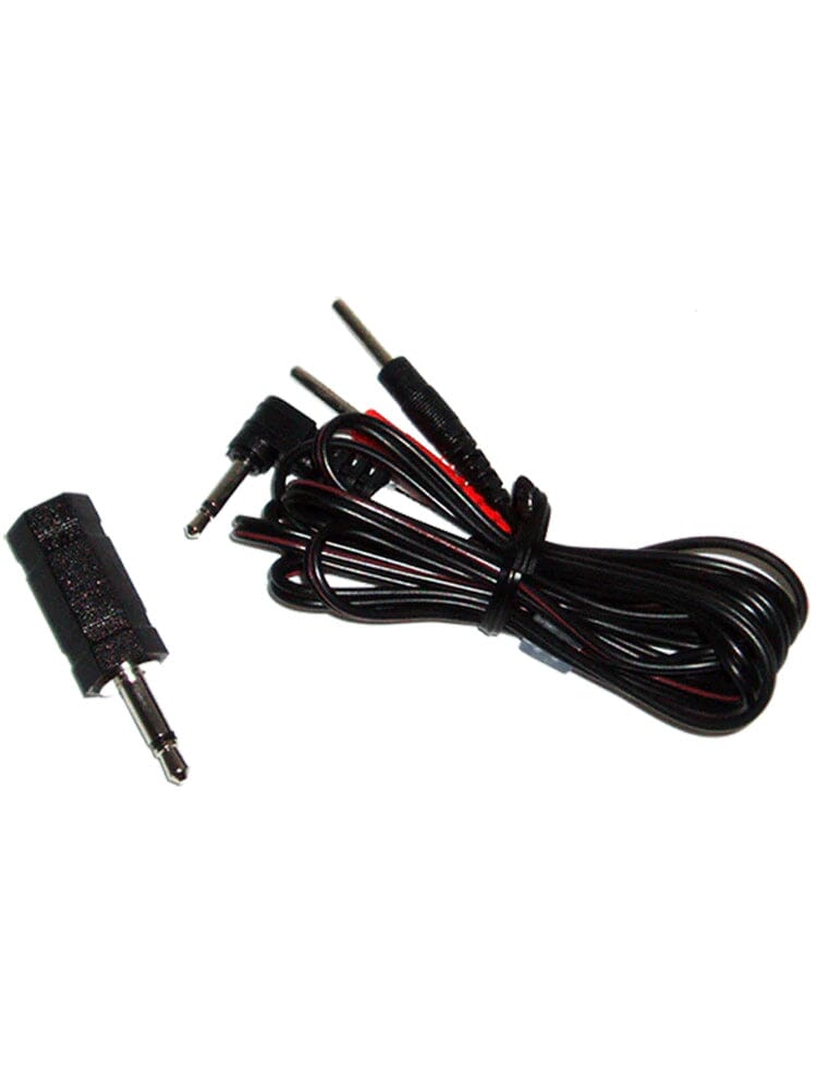 ElectraStim Stimulator Cable Adapter Kit More Toys Cyrex Black