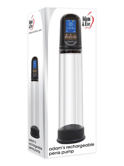 Adam’s Rechargeable Smart Penis Pump More Toys Adam & Eve