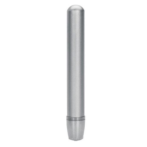 Aluminum Heat Wave Slender Vibrator Vibrators California Exotic Novelties Silver