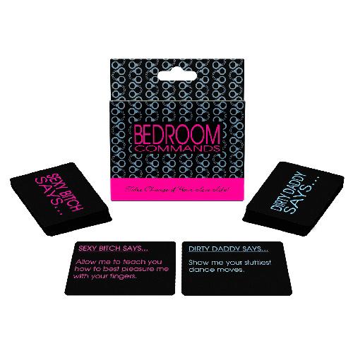 Bedroom Commands Adult Sex Card Game Novelties and Games Kheper Games