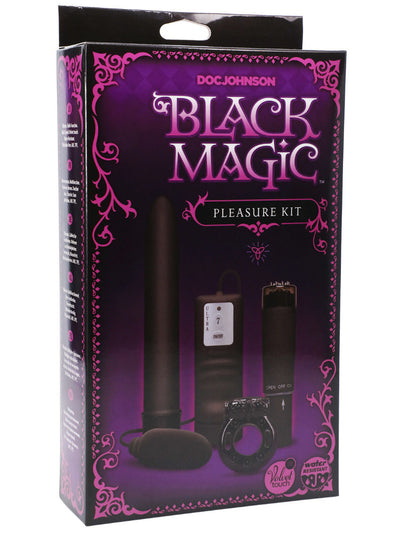 Black Magic Pleasure Kit Vibrators Doc Johnson 