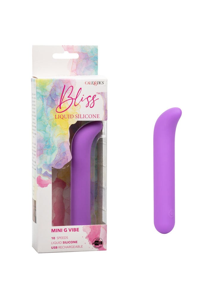 Bliss Liquid Silicone Mini “G” Vibrator