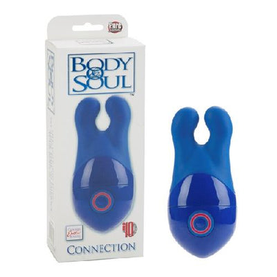 Body & Soul Connection Waterproof Massager Vibrators California Exotic Novelties Blue