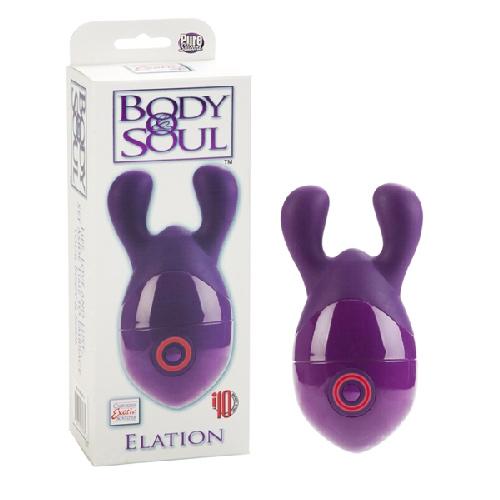 Body & Soul Elation Waterproof Massager Vibrators CalExotics Purple