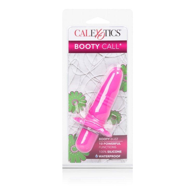 Booty Call Booty Buzz Vibrating Anal Probe Anal Toys CalExotics Pink