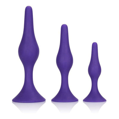 Booty Call Silicone Booty Trainer Kit Anal Toys CalExotics Purple