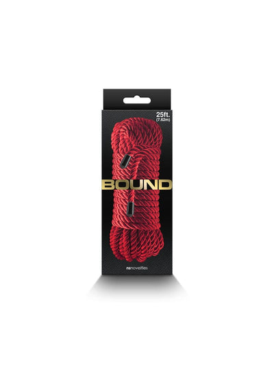 Bound Bondage Rope NS Novelties Bondage Red
