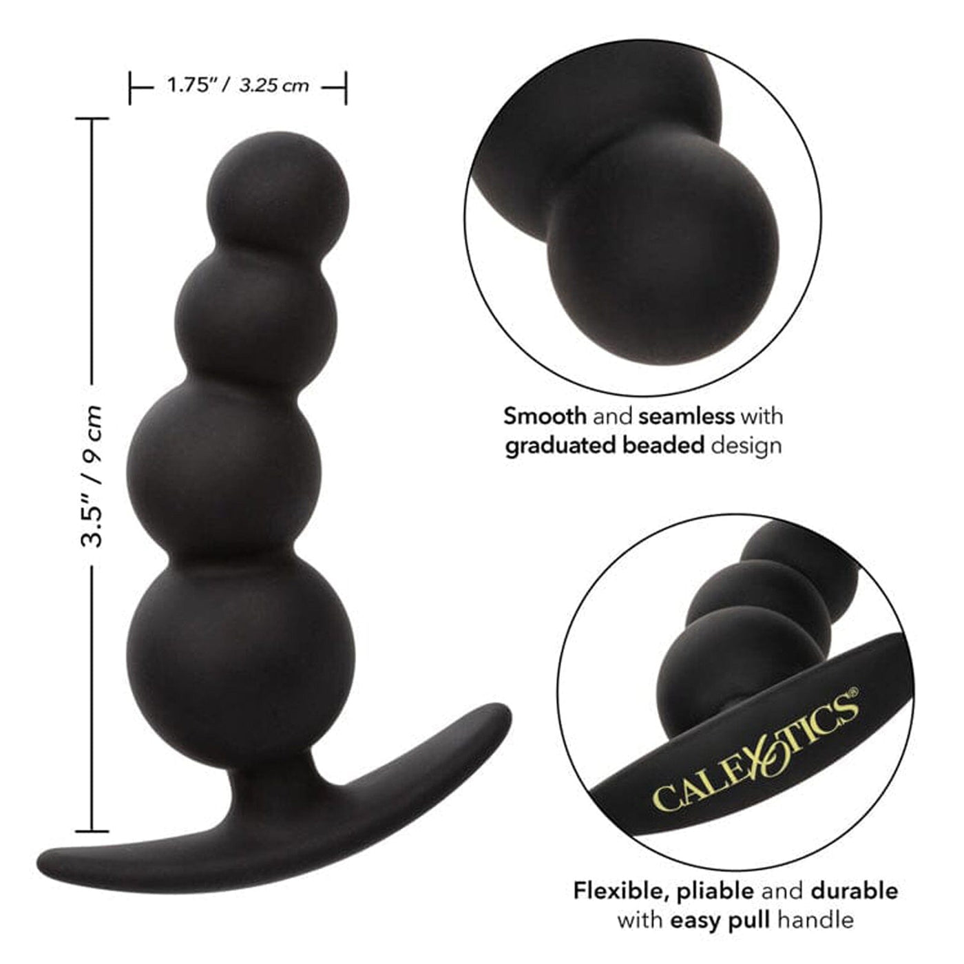 Boundless Beaded Silicone Butt Plug