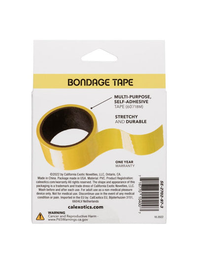 Boundless Bondage Tape Bondage CalExotics Yellow