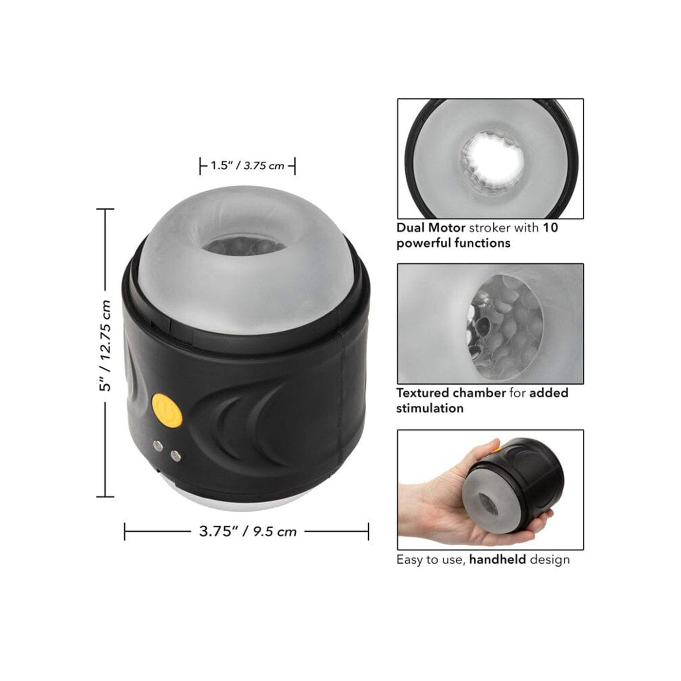 Boundless Dual Motor Rechargeable Stroker