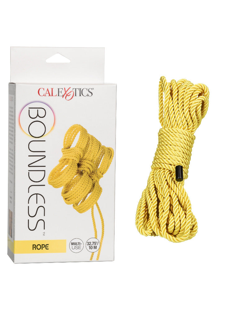 Boundless Restraint Bondage Rope Bondage & Fetish CalExotics Yellow