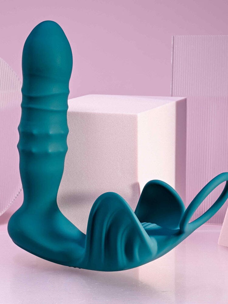 a&e forbidden anal lubricant Jock Hyper Thrusting Anal Plug with Cock Ring – PinkCherry Canada main image 1