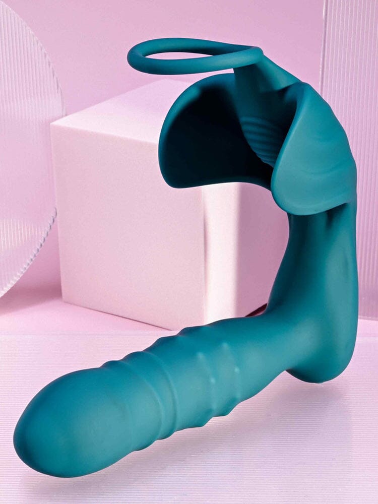 Bring It On Silicone Butt Plug Cock Ring