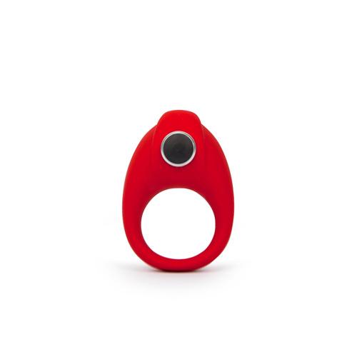 Bulge Vibrating Silicone Cock Ring More Toys Topco Sales Red/Silver