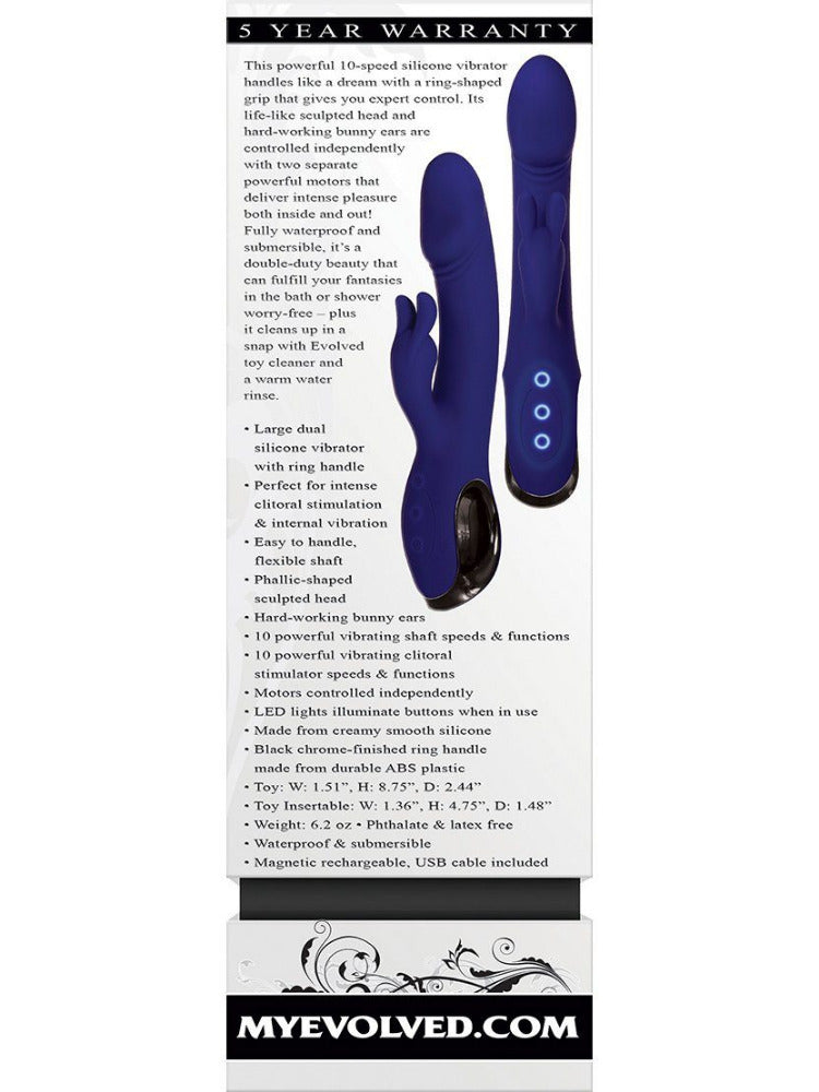 Bunny Buddy Rechargeable Rabbit Vibrator Bunny Buddy Rechargeable Rabbit Vibrator
