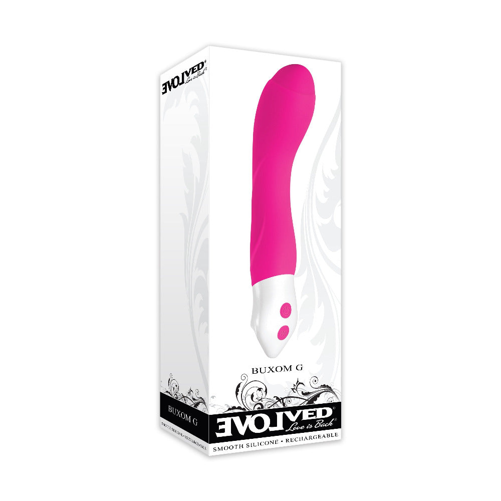 Buxom G Rechargeable G-Spot Vibrator Vibrators Evolved Novelties Pink