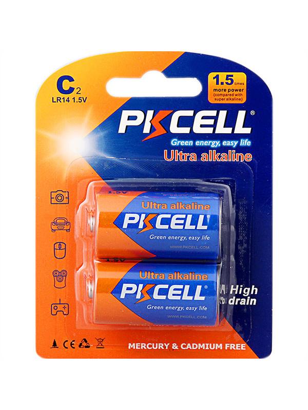 PK Cell Ultra Alkaline 1.5V C Batteries More Toys PK CELL