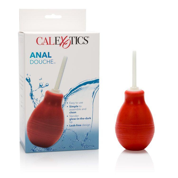 Anal Douche Cleansing System Anal Toys CalExotics Red